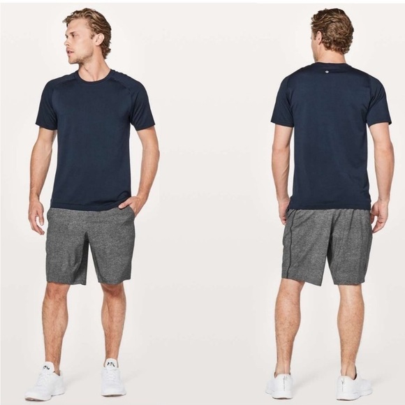 Lululemon Pace Breaker Out Of Mind Liner 9" Short 
Heathered Grey Coal Small - Picture 1 of 10